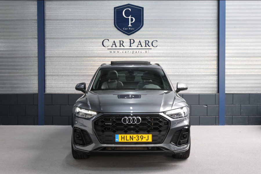 Audi Q5 50 TFSI e S edition 3x S-line BTW!/LED/VIRTUAL/B&O/SFEER/PANO/ALCANTARA+S.VERWARMING/21" LMV/CAM/ACC/ECC/12 MND GARANTIE!