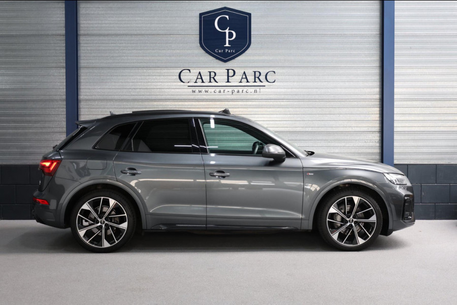 Audi Q5 50 TFSI e S edition 3x S-line BTW!/LED/VIRTUAL/B&O/SFEER/PANO/ALCANTARA+S.VERWARMING/21" LMV/CAM/ACC/ECC/12 MND GARANTIE!