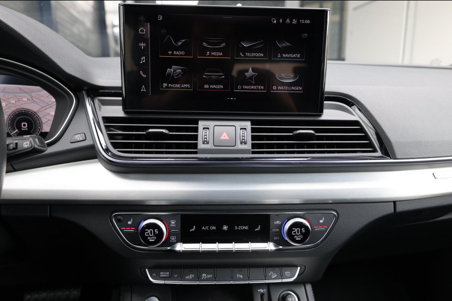 Audi Q5 50 TFSI e S edition 3x S-line BTW!/LED/VIRTUAL/B&O/SFEER/PANO/ALCANTARA+S.VERWARMING/21" LMV/CAM/ACC/ECC/12 MND GARANTIE!