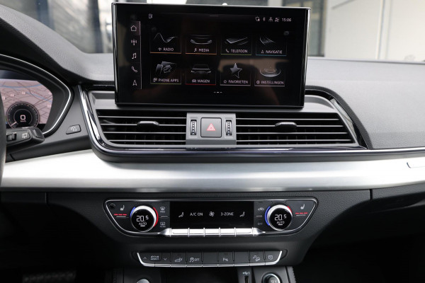 Audi Q5 50 TFSI e S edition 3x S-line BTW!/LED/VIRTUAL/B&O/SFEER/PANO/ALCANTARA+S.VERWARMING/21" LMV/CAM/ACC/ECC/12 MND GARANTIE!