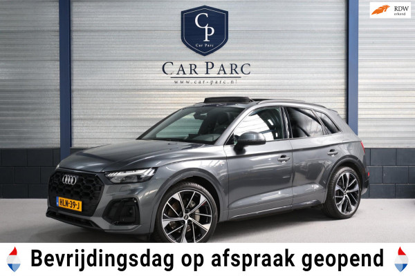 Audi Q5 50 TFSI e S edition 3x S-line BTW!/LED/VIRTUAL/B&O/SFEER/PANO/ALCANTARA+S.VERWARMING/21" LMV/CAM/ACC/ECC/12 MND GARANTIE!