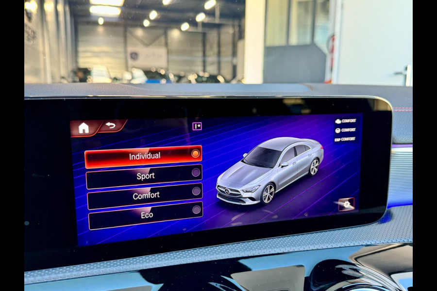 Mercedes-Benz CLA-Klasse 250 AMG Line LED/VIRTUAL/SFEER/PANOR/ALCANTARA+S.VERWARMING/LMV/CRUISE/ECC/12 MDN GARANTIE!