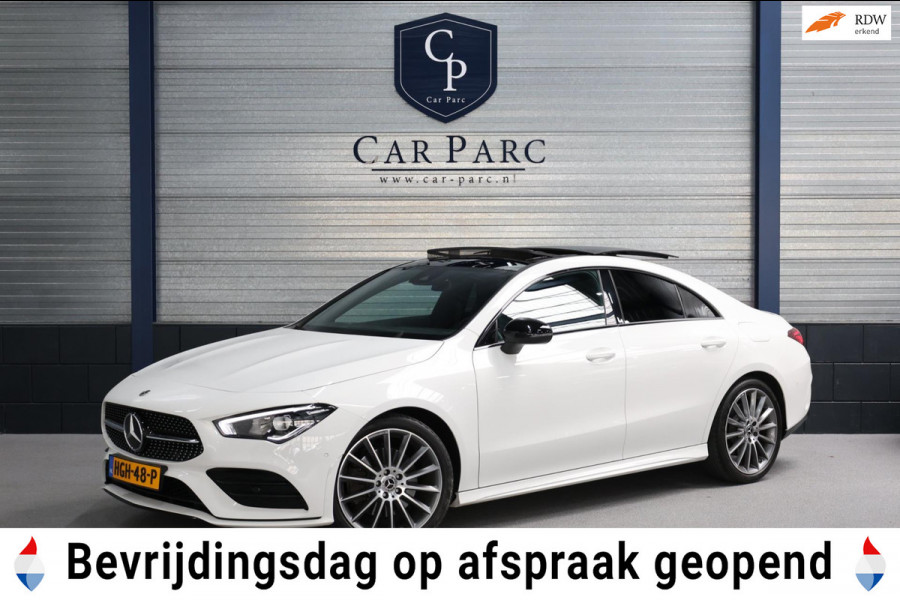 Mercedes-Benz CLA-Klasse 250 AMG Line LED/VIRTUAL/SFEER/PANOR/ALCANTARA+S.VERWARMING/LMV/CRUISE/ECC/12 MDN GARANTIE!