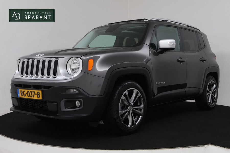 Jeep Renegade 1.4 MultiAir Limited (PANORAMADAK, CLIMA, NAVIGATIE, PARKEERSENSOREN, STUURBEDIENING)