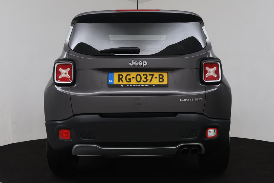 Jeep Renegade 1.4 MultiAir Limited (PANORAMADAK, CLIMA, NAVIGATIE, PARKEERSENSOREN, STUURBEDIENING)
