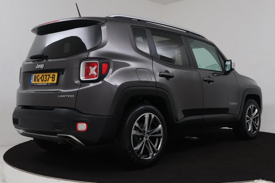 Jeep Renegade 1.4 MultiAir Limited (PANORAMADAK, CLIMA, NAVIGATIE, PARKEERSENSOREN, STUURBEDIENING)