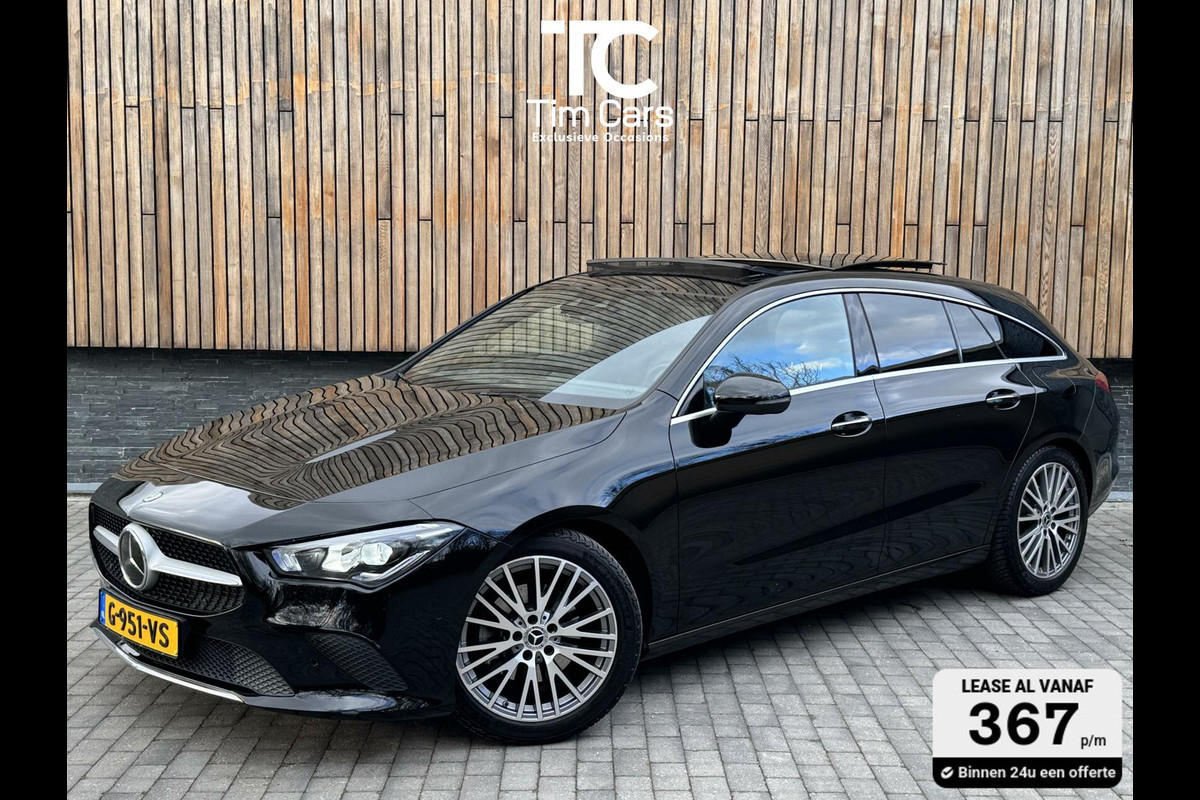 Mercedes-Benz CLA-Klasse Shooting Brake 200 Automaat | Panoramadak | Leer/stof bekleding | Stoelverwarming | Trekhaak elektrisch uitklapbaar| Getint glas Mercedes-Benz CLA-Klasse Shooting Brake 200 Automaat | Panoramadak | Leer/stof bekleding | Stoelverwarming | Trekhaak elektrisch uitklapbaar| Getint glas