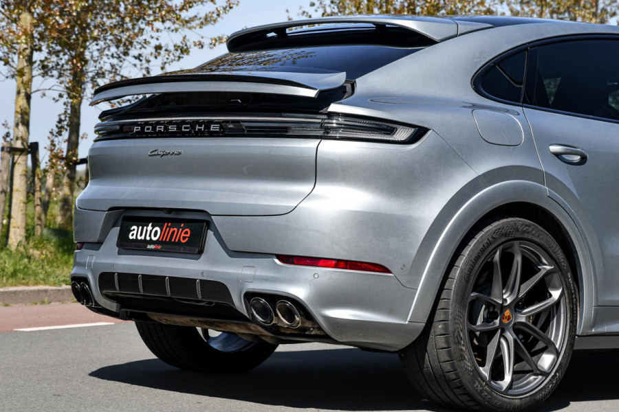Porsche Cayenne Coupé 3.0 E-Hybrid. GT Pakket. Carbon, Leder, Softcl, Luchtv, BTW, ACC, 360, 18 Weg, Trekh, Bose, Keyless, Stuurvw