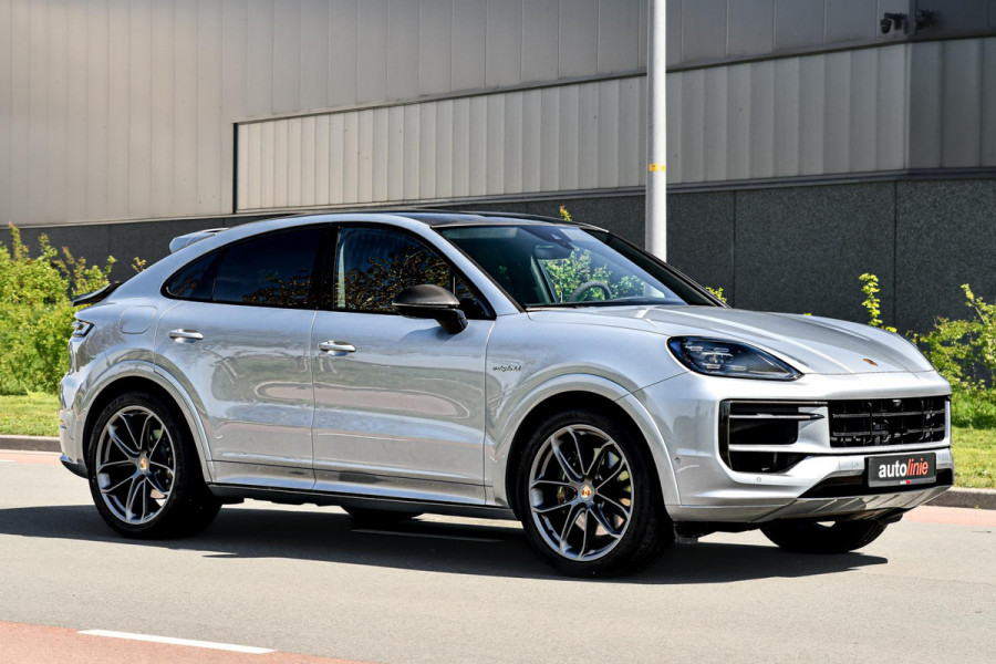 Porsche Cayenne Coupé 3.0 E-Hybrid. GT Pakket. Carbon, Leder, Softcl, Luchtv, BTW, ACC, 360, 18 Weg, Trekh, Bose, Keyless, Stuurvw