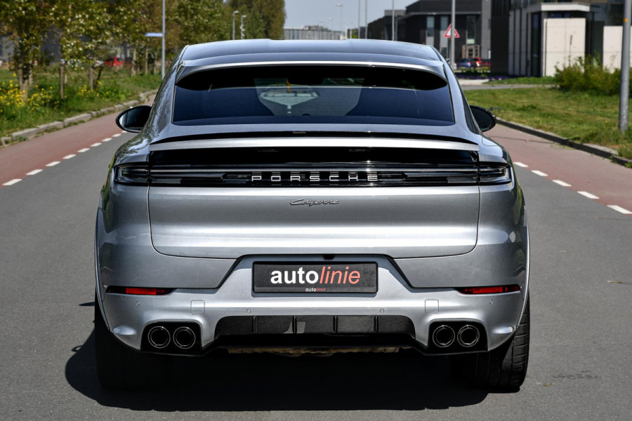 Porsche Cayenne Coupé 3.0 E-Hybrid. GT Pakket. Carbon, Leder, Softcl, Luchtv, BTW, ACC, 360, 18 Weg, Trekh, Bose, Keyless, Stuurvw