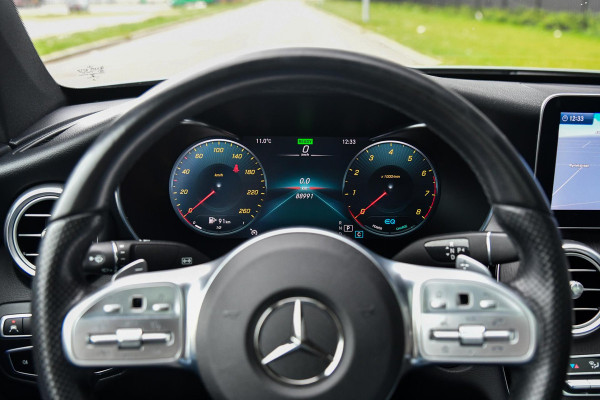 Mercedes-Benz C-Klasse Coupé 300 AMG Night. Pano, 360, Burm, Dodeh, Keyless, Sfeer, CarPlay, Multibeam!