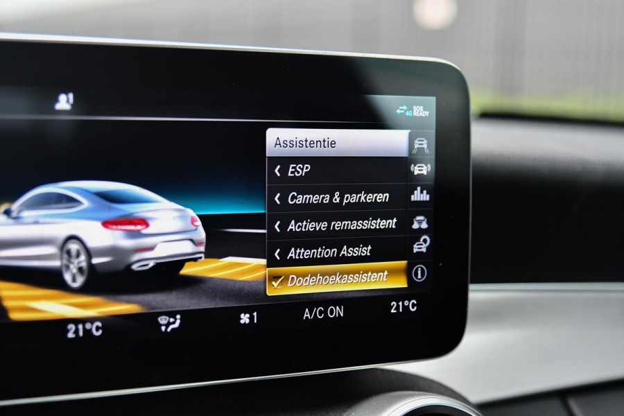Mercedes-Benz C-Klasse Coupé 300 AMG Night. Pano, 360, Burm, Dodeh, Keyless, Sfeer, CarPlay, Multibeam!