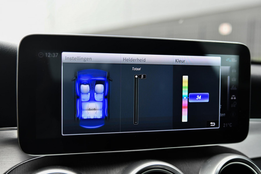 Mercedes-Benz C-Klasse Coupé 300 AMG Night. Pano, 360, Burm, Dodeh, Keyless, Sfeer, CarPlay, Multibeam!