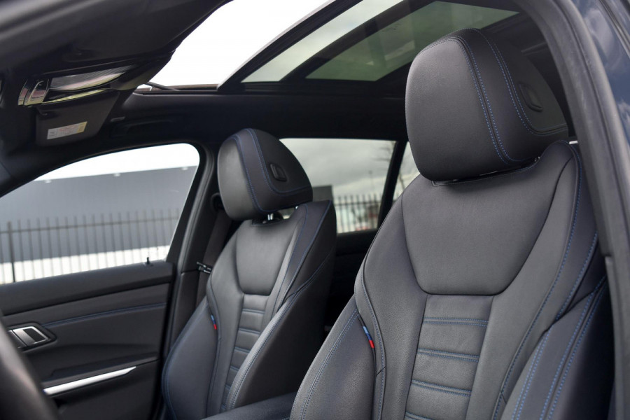 BMW 3 Serie Touring 320e M-Sport BTW. Pano, Laser, Memory, Sport Seats, ACC, 360, Leder, Aero, Keyless, Sfeer, Hifi, Dodeh, Trekh!