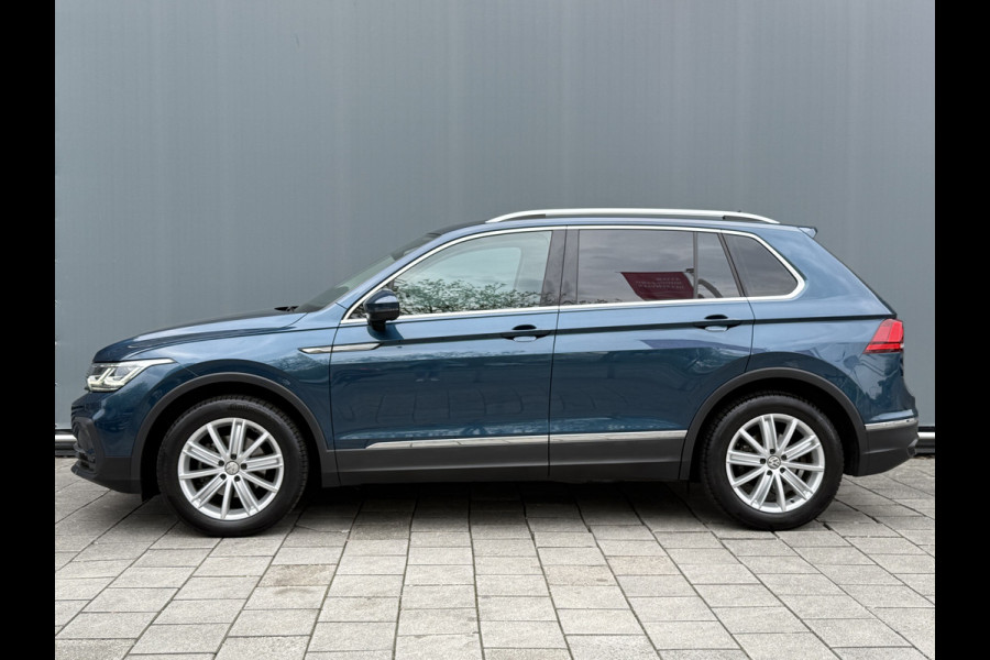 Volkswagen Tiguan BWJ 2021 |1.5 TSI 150PK Elegance AUTOMAAT | LEER | CAMERA | TREKHAAK | CRUISE | NAVI | STOELVERW | CARPLAY