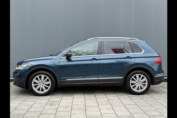 Volkswagen Tiguan BWJ 2021 |1.5 TSI 150PK Elegance AUTOMAAT | LEER | CAMERA | TREKHAAK | CRUISE | NAVI | STOELVERW | CARPLAY