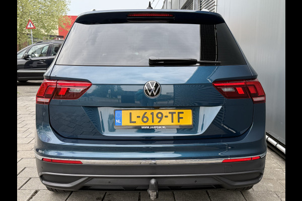 Volkswagen Tiguan BWJ 2021 |1.5 TSI 150PK Elegance AUTOMAAT | LEER | CAMERA | TREKHAAK | CRUISE | NAVI | STOELVERW | CARPLAY