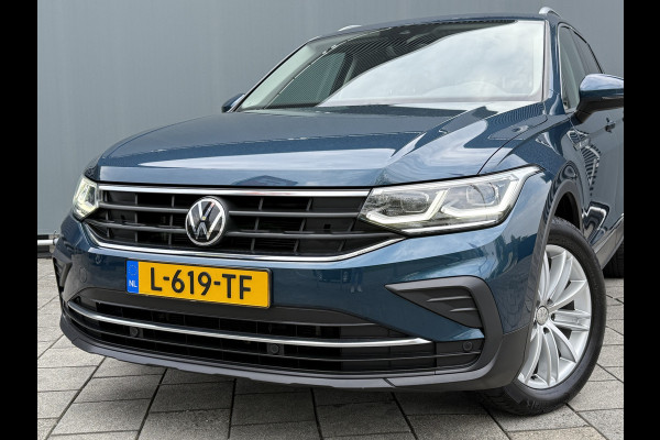 Volkswagen Tiguan BWJ 2021 |1.5 TSI 150PK Elegance AUTOMAAT | LEER | CAMERA | TREKHAAK | CRUISE | NAVI | STOELVERW | CARPLAY