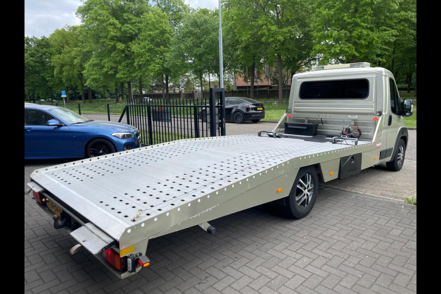 Peugeot Boxer 435 2.0 BlueHDI L3 Oprijwagen Tranutec Luchtvering Lier Cruise Control Airco 3 Persoons