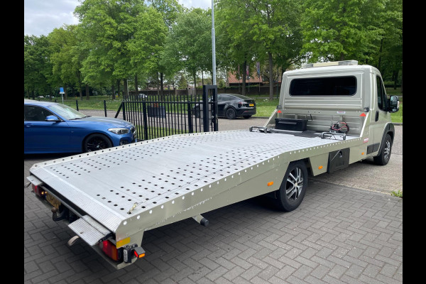 Peugeot Boxer 435 2.0 BlueHDI L3 Oprijwagen Tranutec Luchtvering Lier Cruise Control Airco 3 Persoons