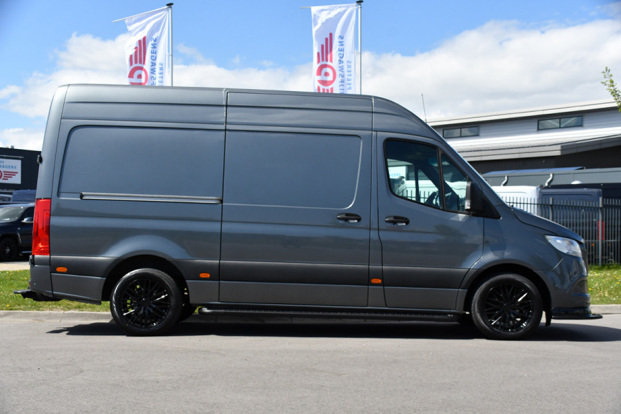 Mercedes-Benz Sprinter V6 319 3.0 CDI L2H2 PB Edition Adaptieve Cruise, Camera, 10,5'' Mbux, 3500KG Trekhaak, Carplay, 190PK, Automaat, Standkachel, Uniek!