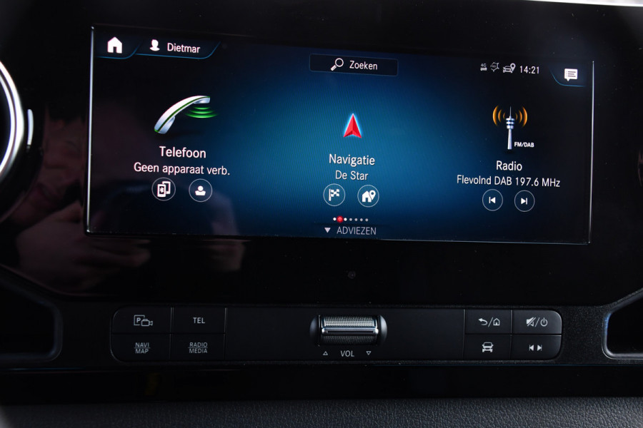 Mercedes-Benz Sprinter V6 319 3.0 CDI L2H2 PB Edition Adaptieve Cruise, Camera, 10,5'' Mbux, 3500KG Trekhaak, Carplay, 190PK, Automaat, Standkachel, Uniek!