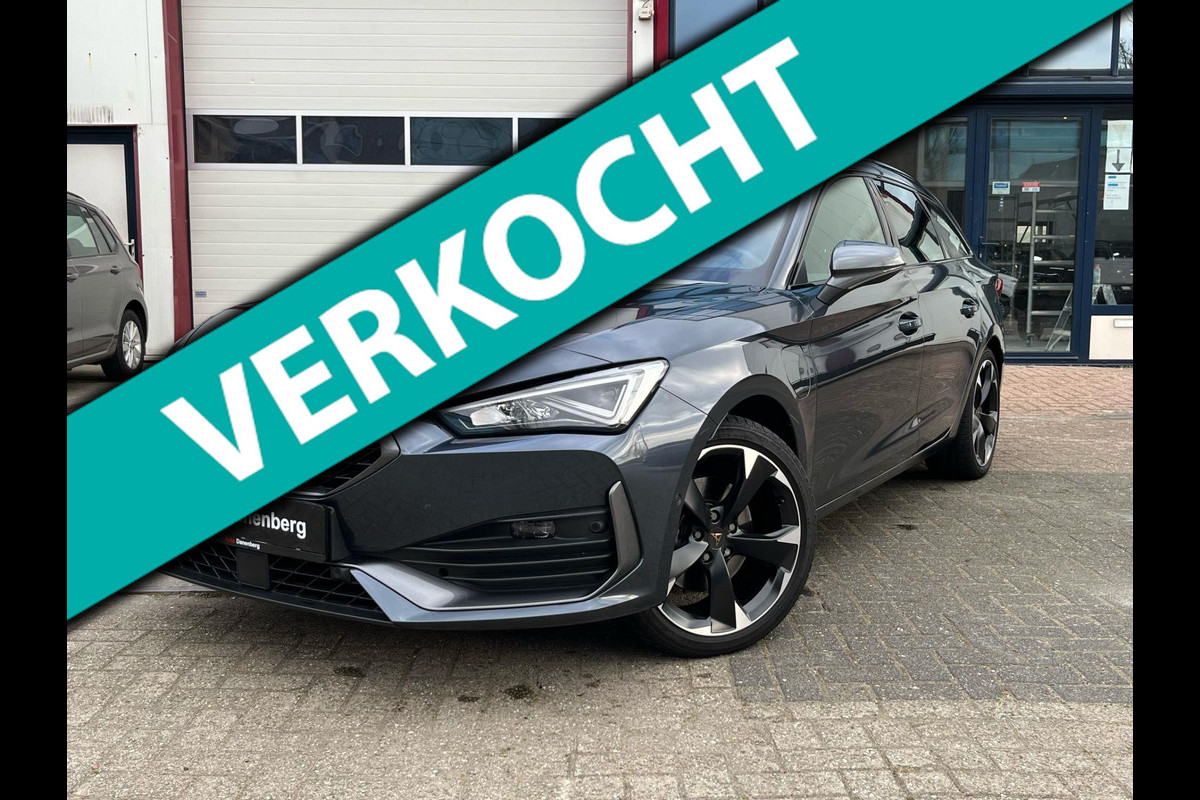 CUPRA Leon 1.4 e-Hybrid NIEUW-STAAT ! TREK-HAAK GARANTIE CUPRA Leon 1.4 e-Hybrid NIEUW-STAAT ! TREK-HAAK GARANTIE