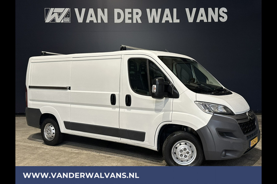 Citroën Jumper 2.0 BlueHDi 131pk L2H1 Euro6 Airco | 2500kg Trekhaak | Dakdragers | LED Parkeersensoren, Bijrijdersbank, Bluetooth telefoonvoorbereiding