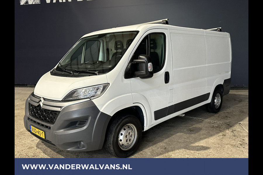 Citroën Jumper 2.0 BlueHDi 131pk L2H1 Euro6 Airco | 2500kg Trekhaak | Dakdragers | LED Parkeersensoren, Bijrijdersbank, Bluetooth telefoonvoorbereiding
