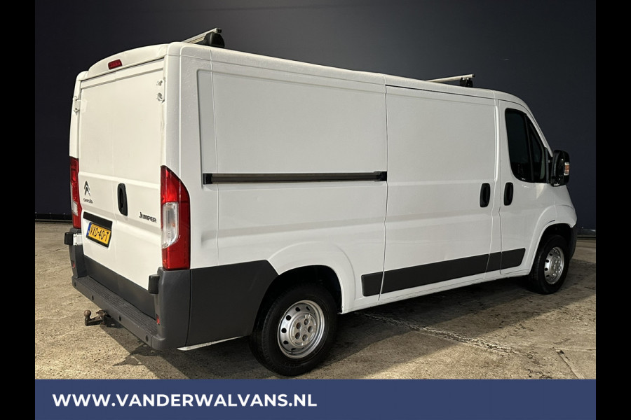 Citroën Jumper 2.0 BlueHDi 131pk L2H1 Euro6 Airco | 2500kg Trekhaak | Dakdragers | LED Parkeersensoren, Bijrijdersbank, Bluetooth telefoonvoorbereiding