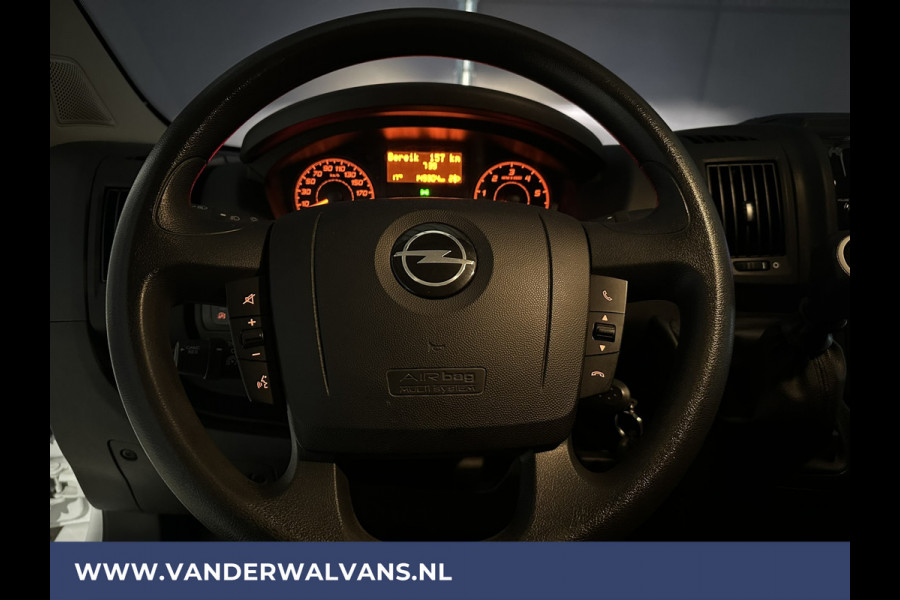 Opel Movano 2.2 CDTI 120pk L2H2 Euro6 Airco | Navigatie | Camera | Cruisecontrol | Parkeersensoren Bluetooth-telefoonvoorbereiding, Bijrijdersbank