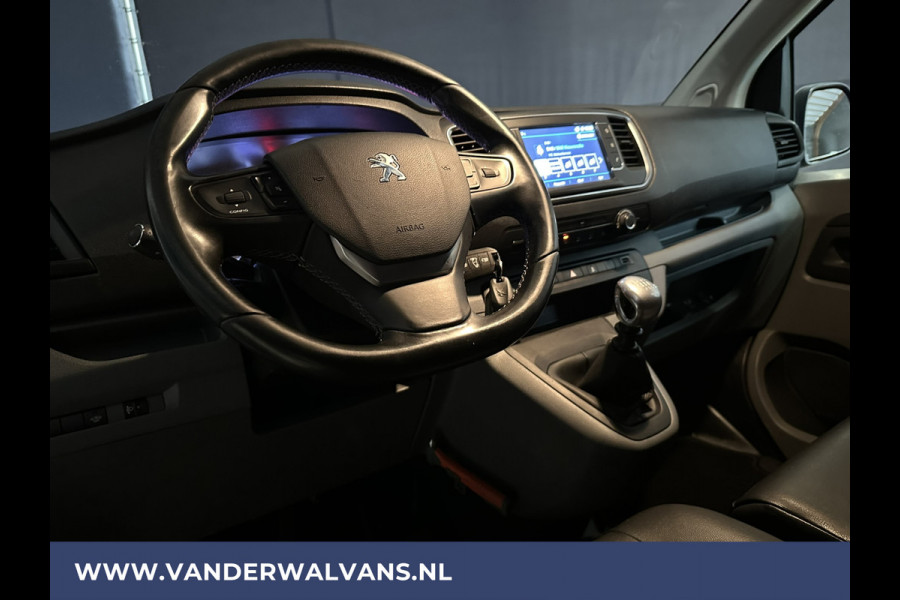 Peugeot Expert 2.0 BlueHDI 122pk L3H1 Euro6 Airco | Apple Carplay | Navigatie | Camera | Cruisecontrol Parkeersensoren, 2500kg trekvermogen,  Android Auto, Bijrijdersbank