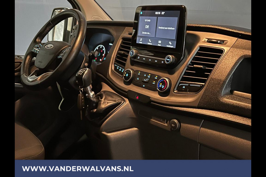 Ford Transit Custom 2.0 TDCI L2H1 Euro6 # Airco | Camera | Apple Carplay | Android Auto | LED | Cruisecontrol Parkeersensoren, Verwarmde voorruit, Bijrijdersbank, 2800kg trekvermogen