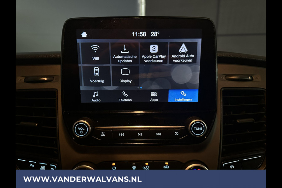 Ford Transit Custom 2.0 TDCI L2H1 Euro6 Airco | Apple Carplay | Camera | Cruisecontrol | LED Parkeersensoren, Android Auto, Bijrijdersbank, Verwarmde voorruit, 2800kg trekvermogen