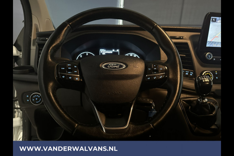 Ford Transit Custom 2.0 TDCI L2H1 Euro6 Airco | Apple Carplay | Camera | Cruisecontrol | LED Parkeersensoren, Android Auto, Bijrijdersbank, Verwarmde voorruit, 2800kg trekvermogen