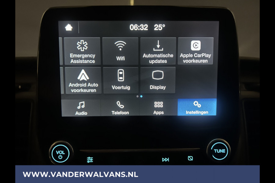 Ford Transit Custom 2.0 TDCI L2H1 Euro6 Airco | Camera | Apple Carplay | Cruisecontrol | LED | Parkeersensoren Android Auto, Verwarmde voorruit, Bijrijdersbank, 2800kg trekvermogen