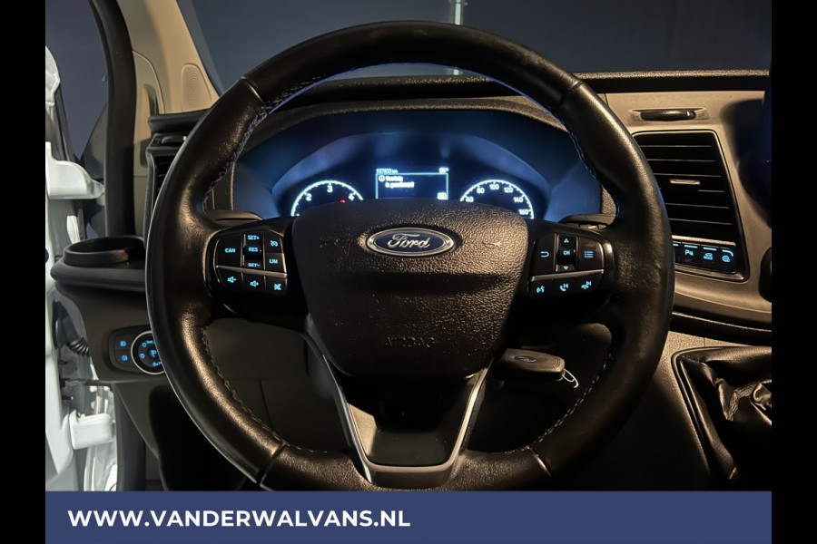 Ford Transit Custom 2.0 TDCI L2H1 Euro6 Airco | Camera | Apple Carplay | Cruisecontrol | LED | Parkeersensoren Android Auto, Verwarmde voorruit, Bijrijdersbank, 2800kg trekvermogen