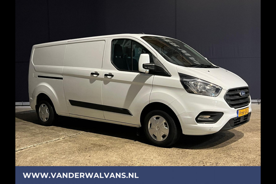 Ford Transit Custom 2.0 TDCI L2H1 Euro6 Airco | Camera | Apple Carplay | Cruisecontrol | LED | Parkeersensoren Android Auto, Verwarmde voorruit, Bijrijdersbank, 2800kg trekvermogen