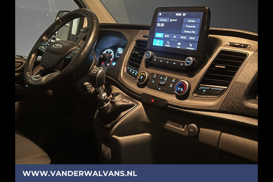 Ford Transit Custom 2.0 TDCI L2H1 Euro6 Airco | Camera | Apple Carplay | Cruisecontrol | LED | Parkeersensoren Android Auto, Verwarmde voorruit, Bijrijdersbank, 2800kg trekvermogen
