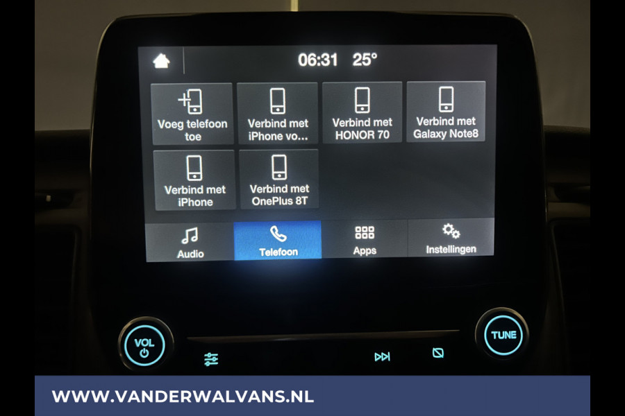 Ford Transit Custom 2.0 TDCI L2H1 Euro6 Airco | Camera | Apple Carplay | Cruisecontrol | LED | Parkeersensoren Android Auto, Verwarmde voorruit, Bijrijdersbank, 2800kg trekvermogen