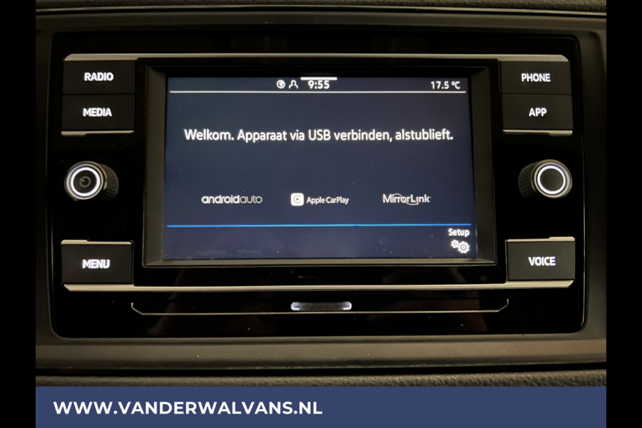 Volkswagen Crafter 2.0 TDI 140 pk L3H3 L2H2 Euro6 Airco | Camera | Apple Carplay | Cruisecontrol Android Auto, Parkeersensoren, Bijrijdersbank, 3000kg Trekvermogen