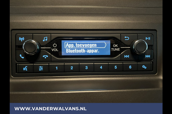 Ford Transit 2.0 TDCI 131pk L3H2 Euro6 Airco | 2800kg Trekhaak | Imperiaal | LED | Trap | Cruisecontrol Parkeersensoren, Bijrijdersbank