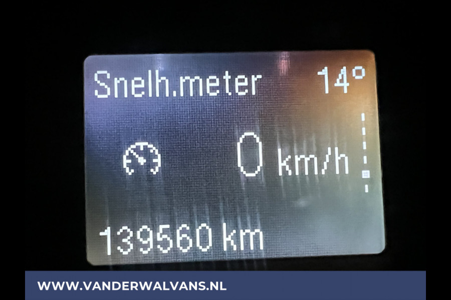 Ford Transit 2.0 TDCI 131pk L3H2 Euro6 Airco | 2800kg Trekhaak | Imperiaal | LED | Trap | Cruisecontrol Parkeersensoren, Bijrijdersbank