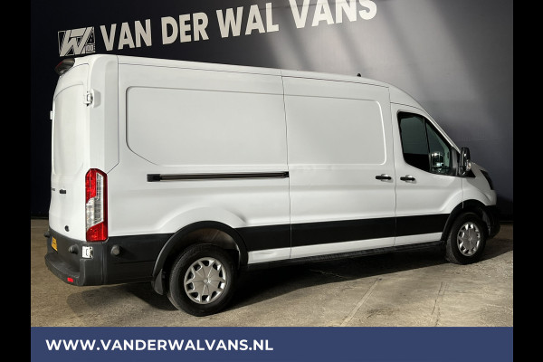 Ford Transit 2.0 TDCI 130pk L3H2 Euro6 Airco | Navigatie | Stoelverwarming | Camera | Apple Carplay | Android Auto LED, cruisecontrol, parkeersensoren, verwarmde voorruit, 2500kg trekvermogen