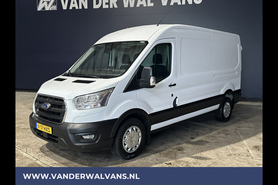 Ford Transit 2.0 TDCI 131pk L3H2 Euro6 Airco | Navigatie | Camera | Cruisecontrol | Apple Carplay | Stoelverwarming Android Auto, verwarmde voorruit, Parkeersensoren, Bijrijdersbank