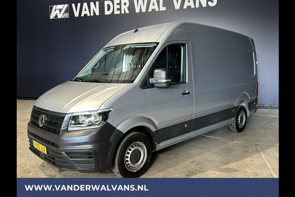Volkswagen Crafter 2.0 TDI 140pk L3H3 L2H2 Euro6 Airco | 3000kg Trekhaak | Navigatie | Apple Carplay Android auto, Bijrijdersbank