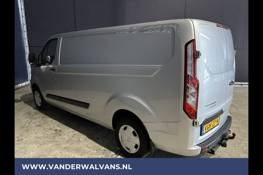 Ford Transit Custom 2.0 TDCI 130 pk L2H1 Euro6 Airco | Navigatie | LED | Cruisecontrol | Trekhaak Android Auto, Verwarmde voorruit, Parkeersensoren, Bijrijdersbank