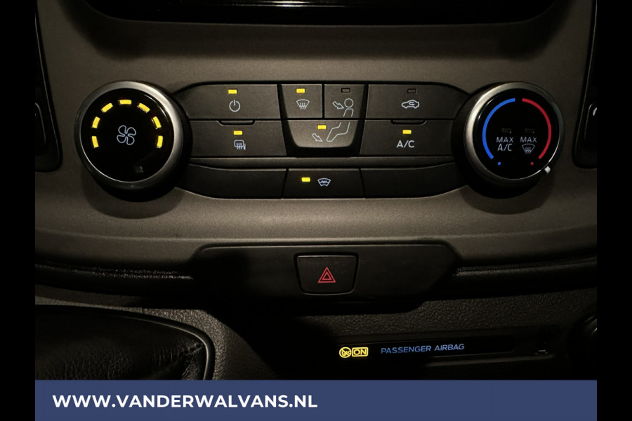 Ford Transit Custom 2.0 TDCI 130 pk L2H1 Euro6 Airco | Navigatie | LED | Cruisecontrol | Trekhaak Android Auto, Verwarmde voorruit, Parkeersensoren, Bijrijdersbank