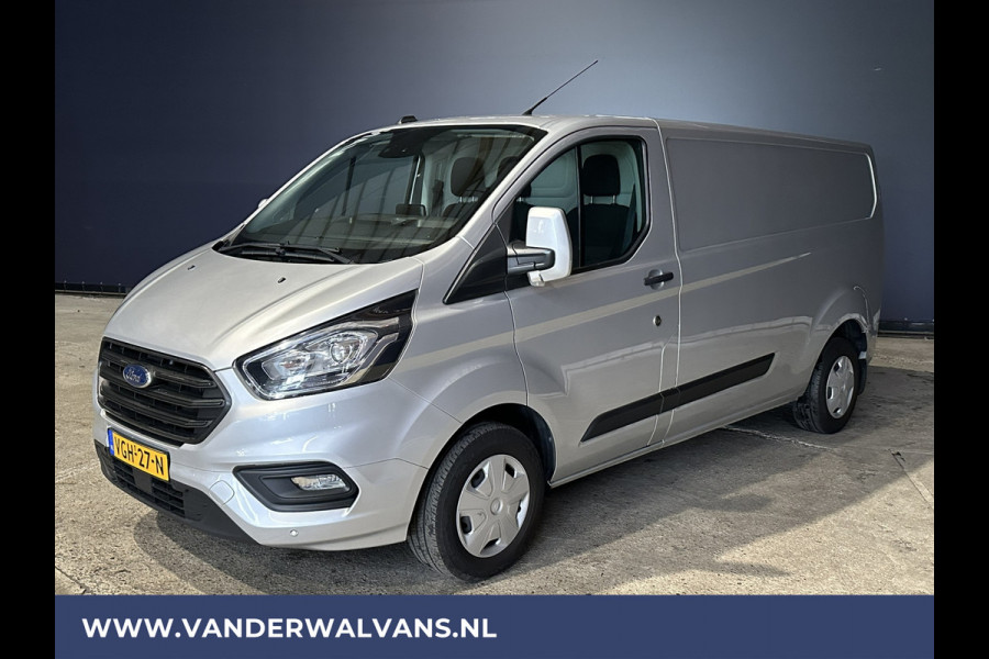 Ford Transit Custom 2.0 TDCI 130 pk L2H1 Euro6 Airco | Navigatie | LED | Cruisecontrol | Trekhaak Android Auto, Verwarmde voorruit, Parkeersensoren, Bijrijdersbank