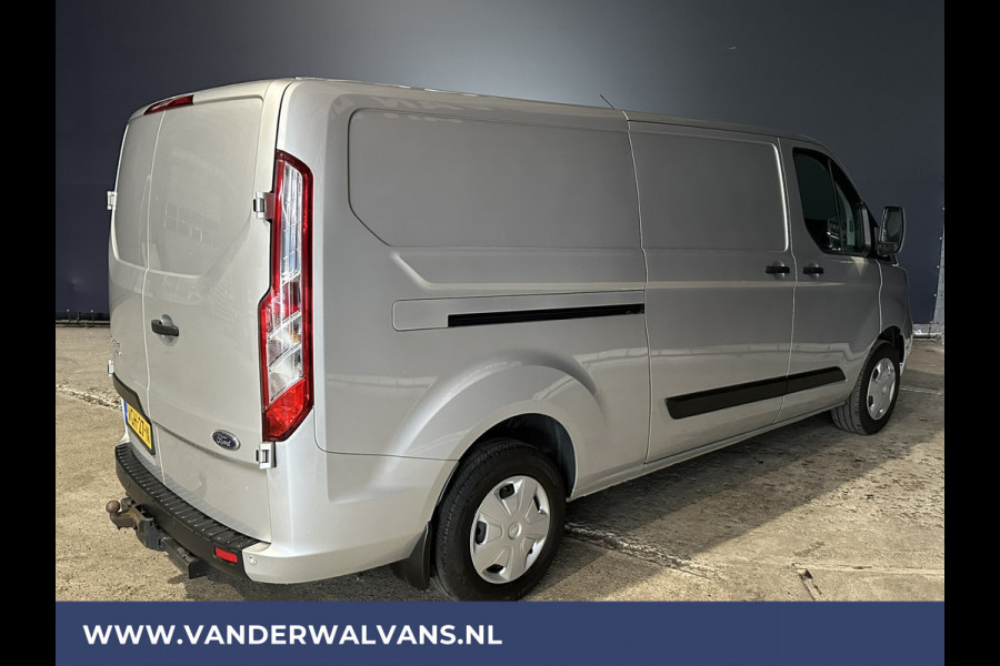 Ford Transit Custom 2.0 TDCI 130 pk L2H1 Euro6 Airco | Navigatie | LED | Cruisecontrol | Trekhaak Android Auto, Verwarmde voorruit, Parkeersensoren, Bijrijdersbank
